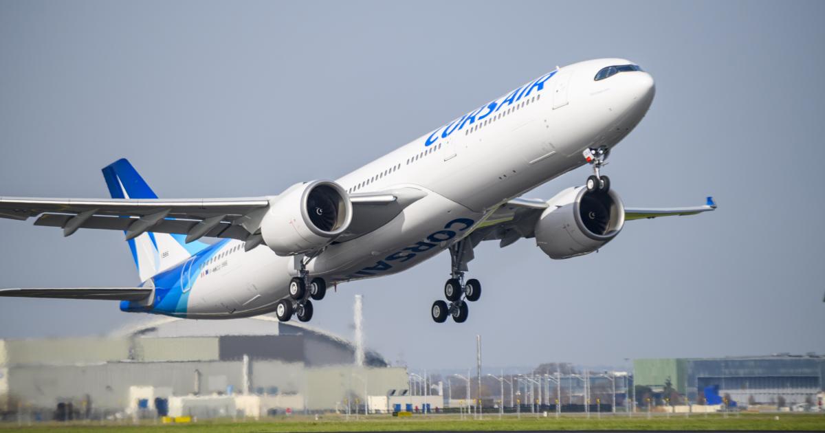 Advens-Geocoton, un nouvel actionnaire au capital de la compagnie aérienne Corsair