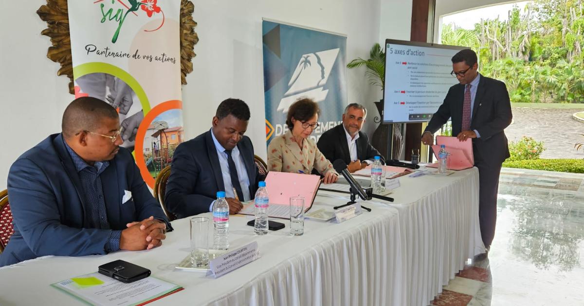 Une convention de partenariat pour agir en faveur de l'habitat en Guadeloupe