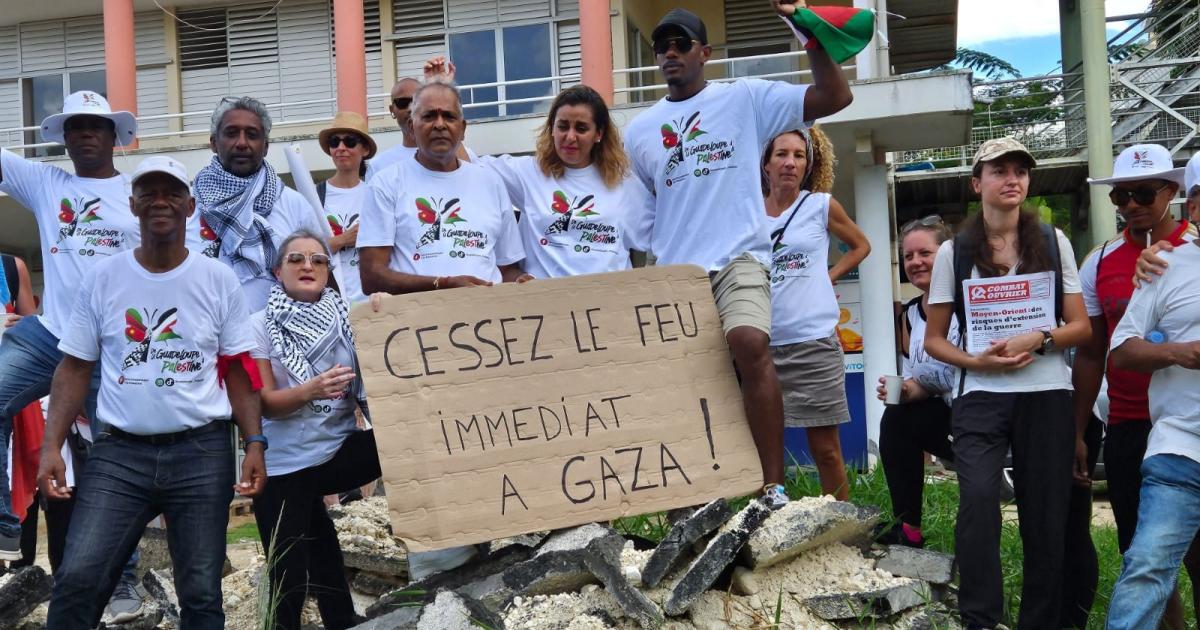 Une marche en soutien au peuple Palestinien