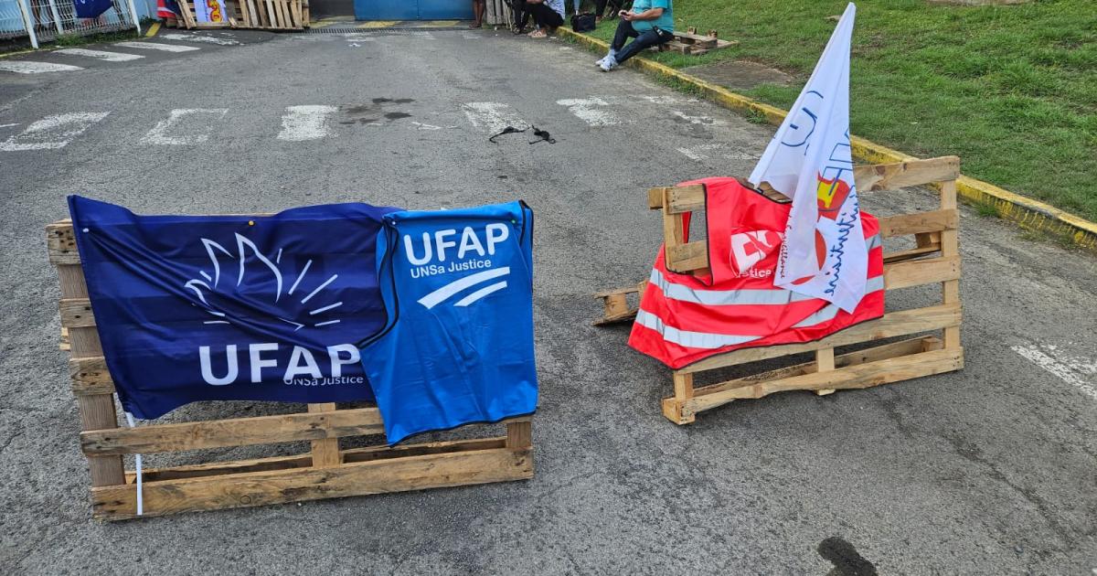 En Guadeloupe, les syndicats appellent au blocage des structures pénitentiaires
