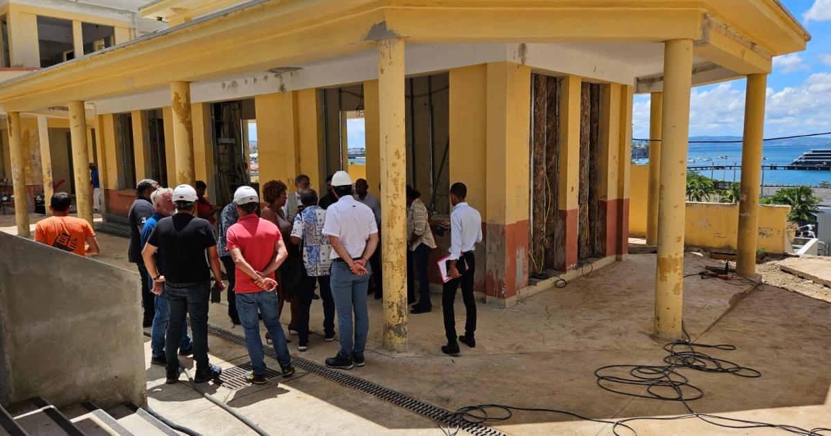 Le conservatoire d'Arts de Martinique est en chantier