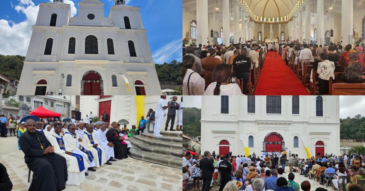     





[EN IMAGES] La nouvelle cathédrale de Saint-Pierre est inaugurée 




