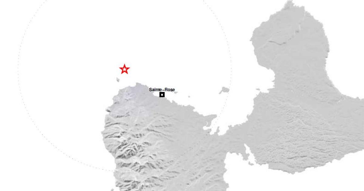    





Un léger séisme de 2,5 enregistré à proximité de Sainte-Rose




