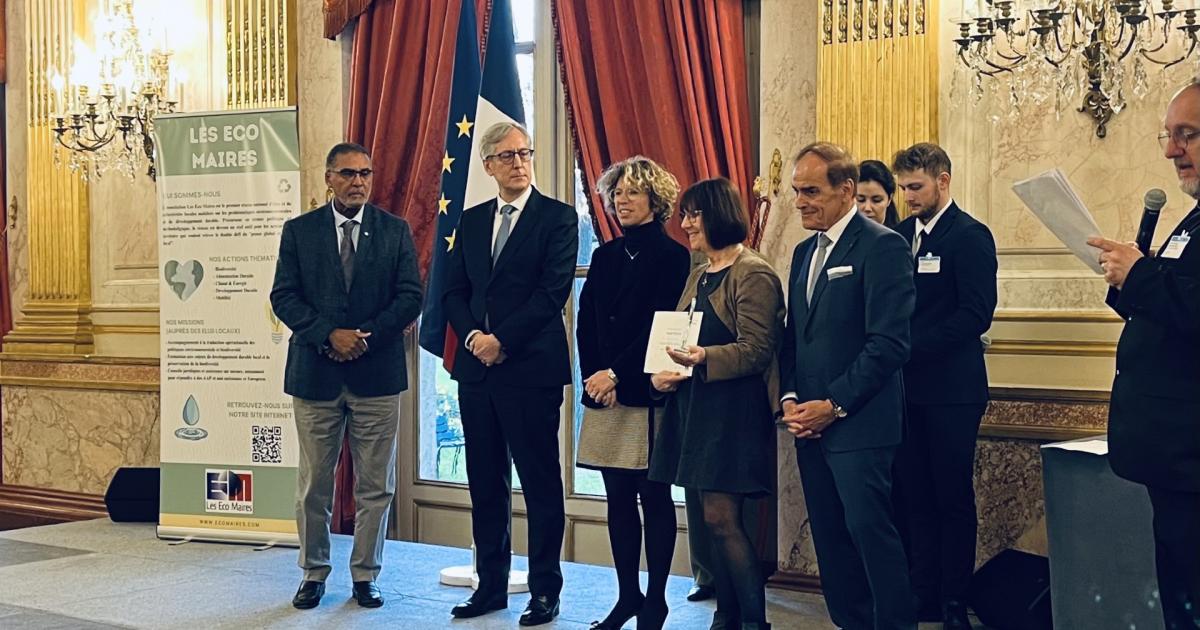 La Réserve de Saint-Martin et la ville de Sainte-Anne récompensées à Paris