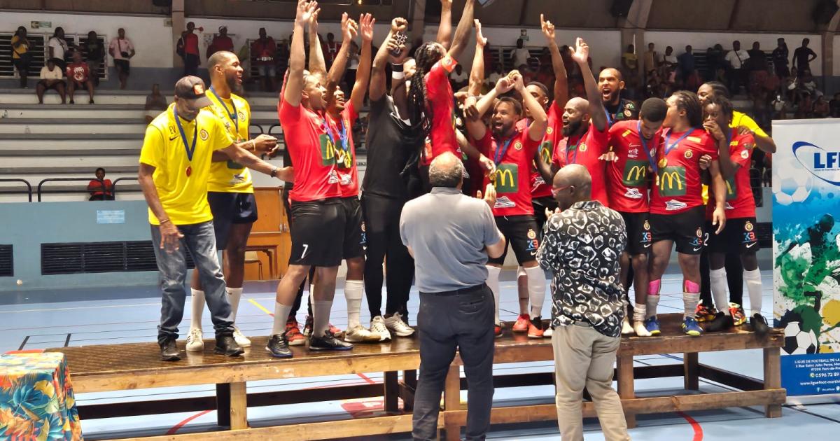 Futsal : la Relève Lamentinoise sacrée championne de Martinique