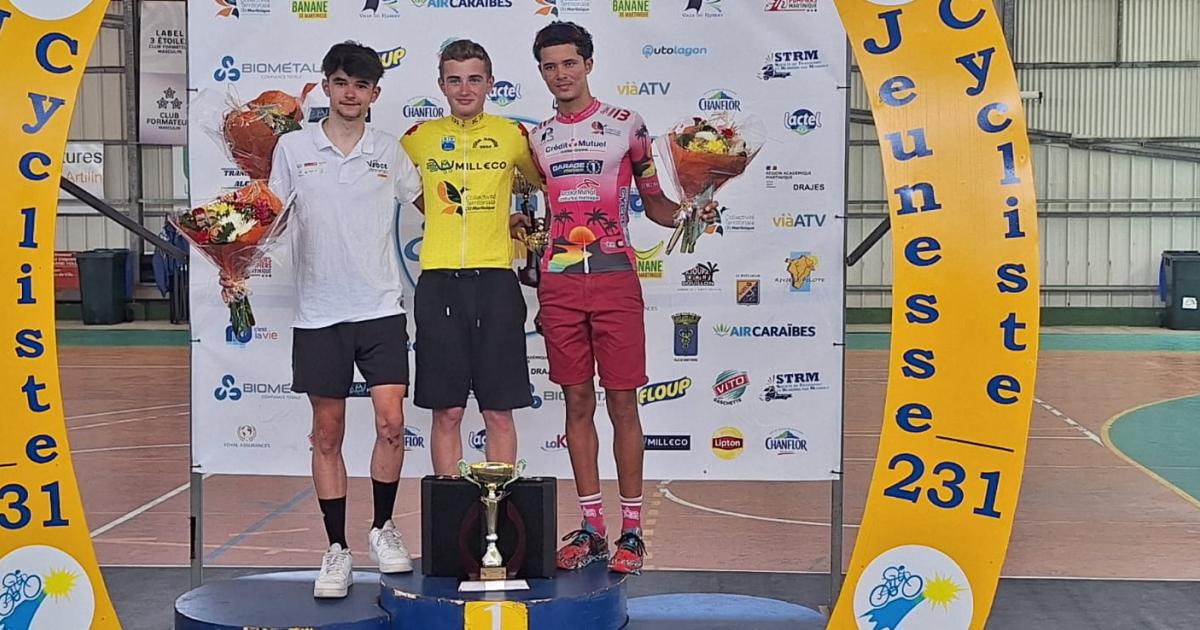 Alex Doltaire, vainqueur du 18ème Tour Cycliste Junior de Martinique