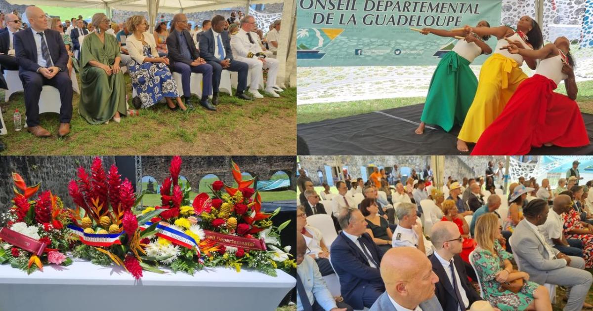 L’abolition de l’esclavage commémoré au Fort Louis Delgrès à Basse-Terre