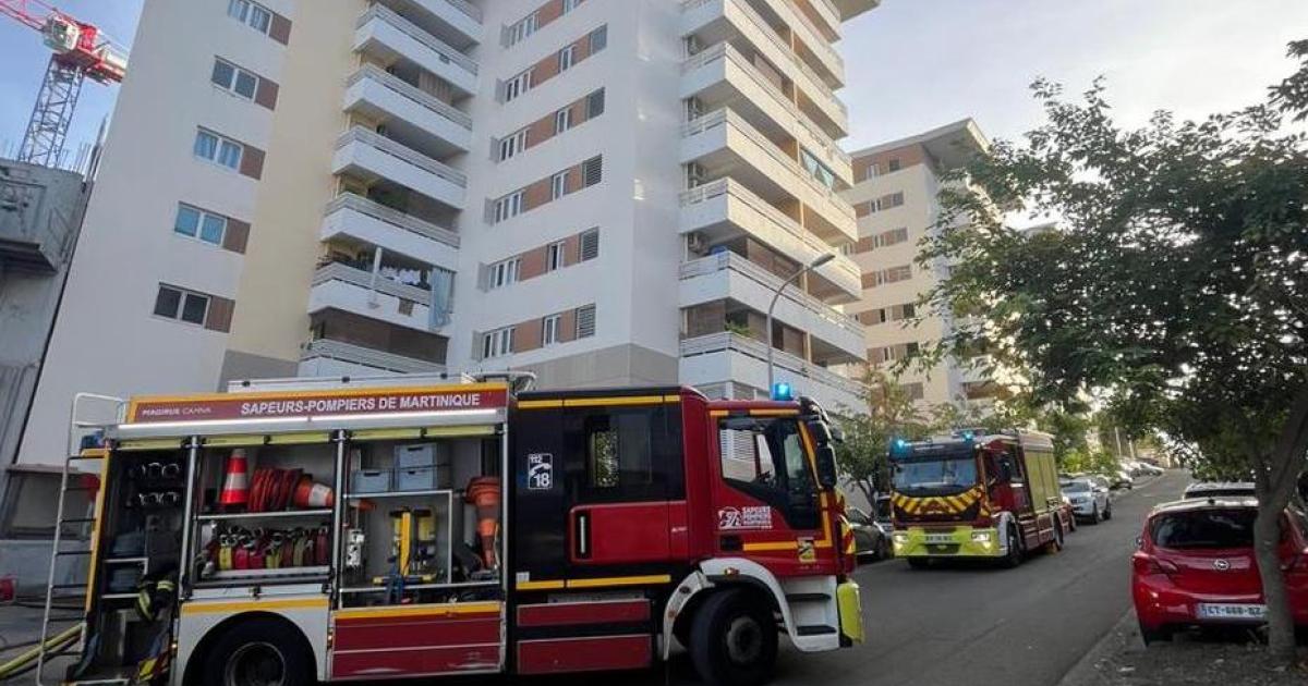 Un incendie dans un parking sous-terrain à l’Etang Z’abricot