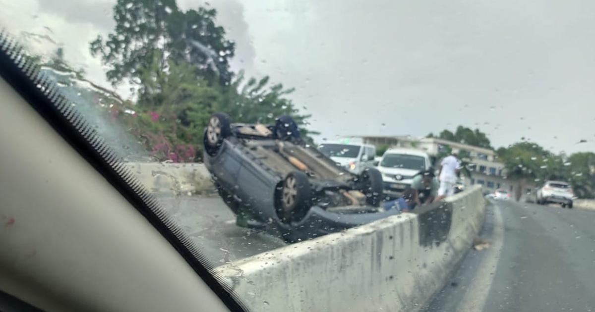 Deux accidents à Fort-de-France : deux jeunes de 19 et 30 ans hospitalisés