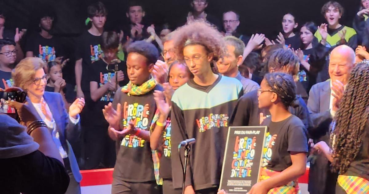 Des collégiens de Martinique brillent à Paris lors d'une prestation d'improvisation