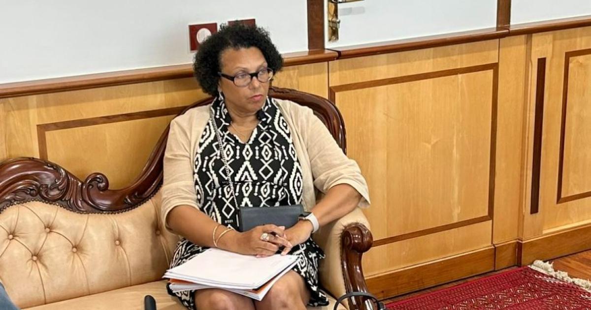     





Marie-Line Bassette, une Guadeloupéenne, à la tête d'EDF Archipel





