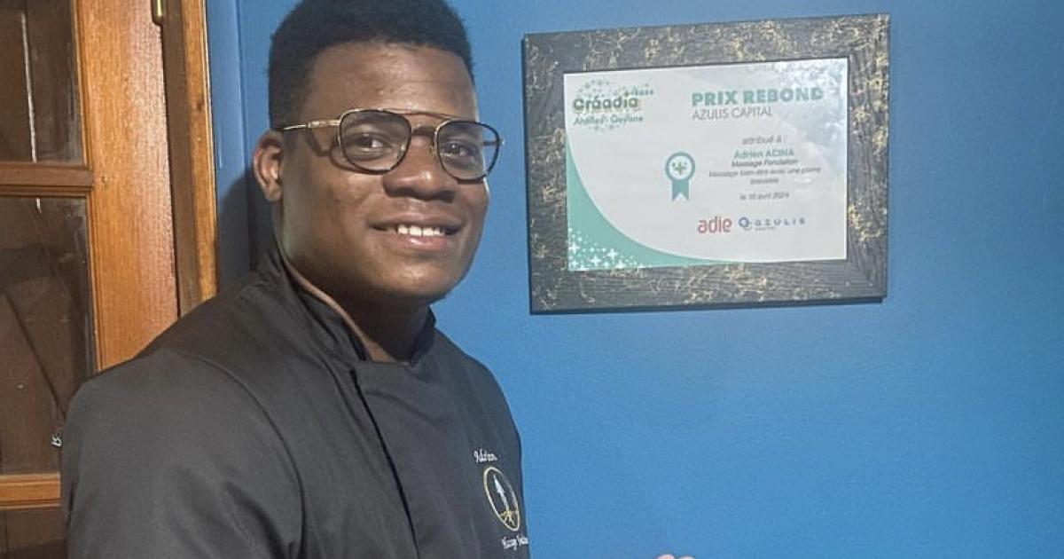 Adrien Acina aux championnats du monde massage : “C'est une volonté de représenter la Guadeloupe”