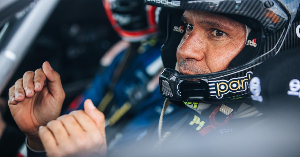 Simon Jean-Joseph en Porsche au rallye des Grands Fonds