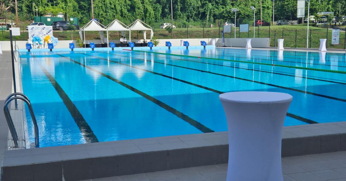 La Guadeloupe a inauguré son bassin olympique