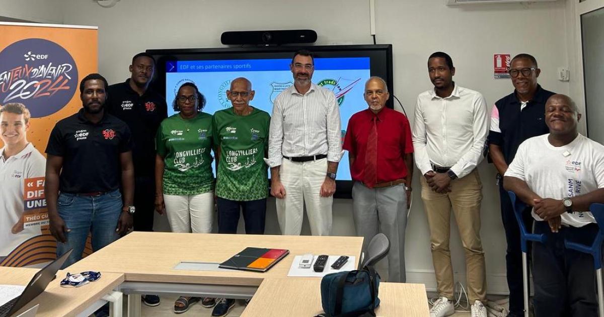     





EDF en Martinique confirme son engagement auprès des acteurs du sport local




