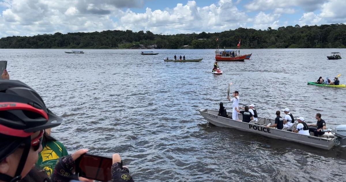 Flamme olympique : comment peut-elle être en mer et en Guyane en même temps ?