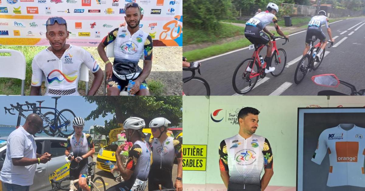 La Sélection Guadeloupe fait forte impression sur le Tour Cycliste de Martinique