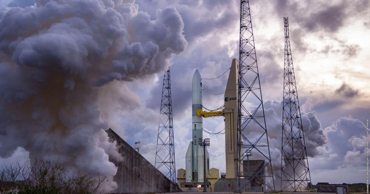 Direction l’espace ce mardi pour la toute première fusée Ariane 6