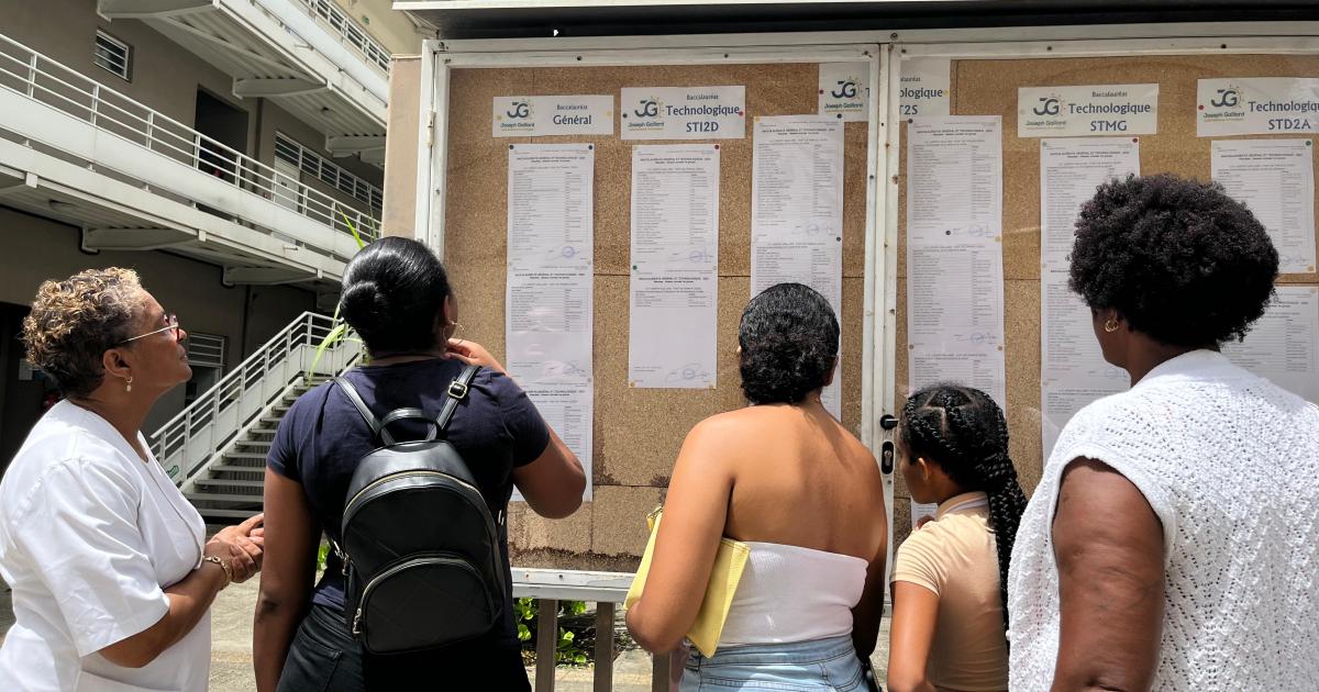 Baccalauréat : 3 307 candidats reçus à l’issue du premier groupe en Martinique