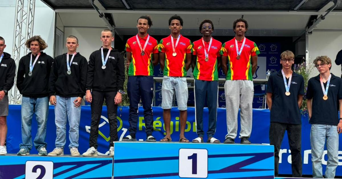 CANOË-KAYAK. Quatre jeunes Guadeloupéens médaillés d’or aux championnats de France