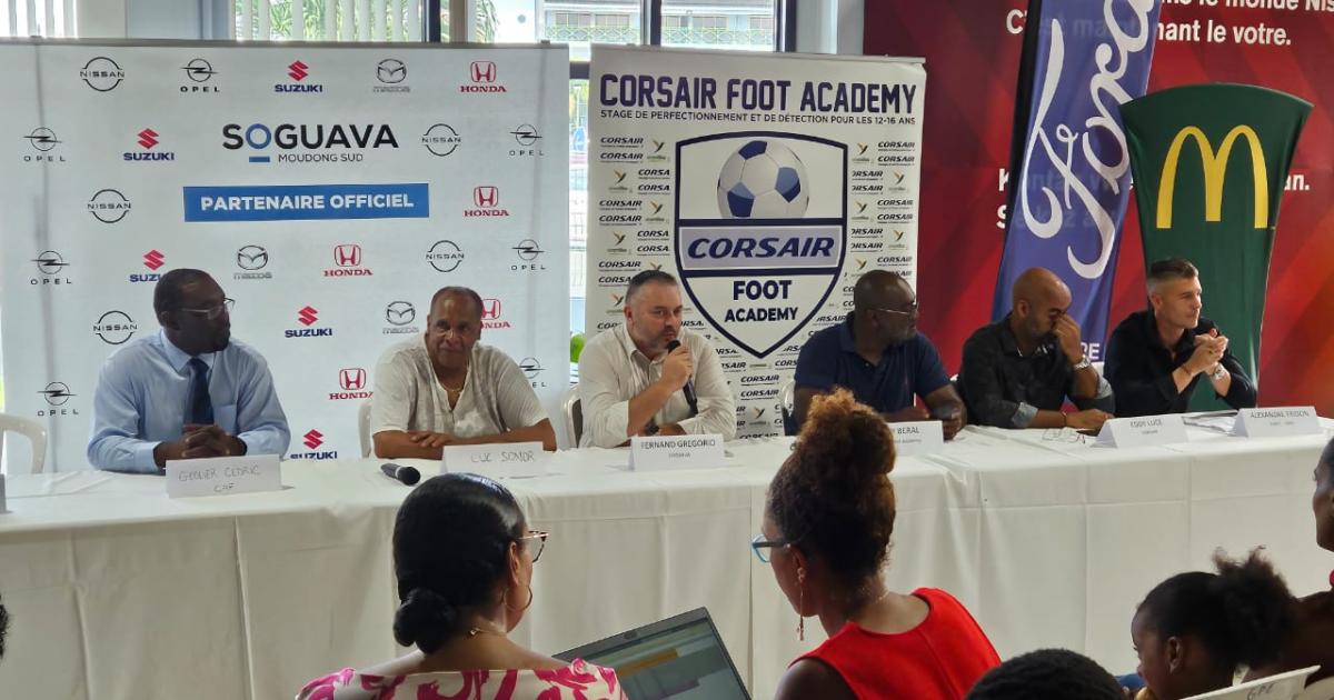 Coup d’envoi de la Corsair Foot Academy en Guadeloupe