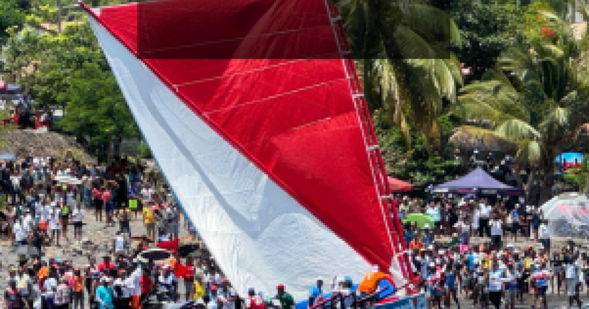 Tour des Yoles Rondes de Martinique 2024 : 2e étape, Trinité / Prêcheur