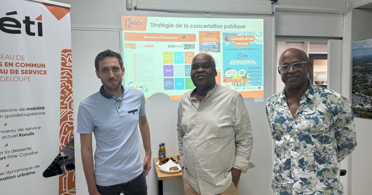 En projet, un nouveau réseau de transport en commun en Guadeloupe