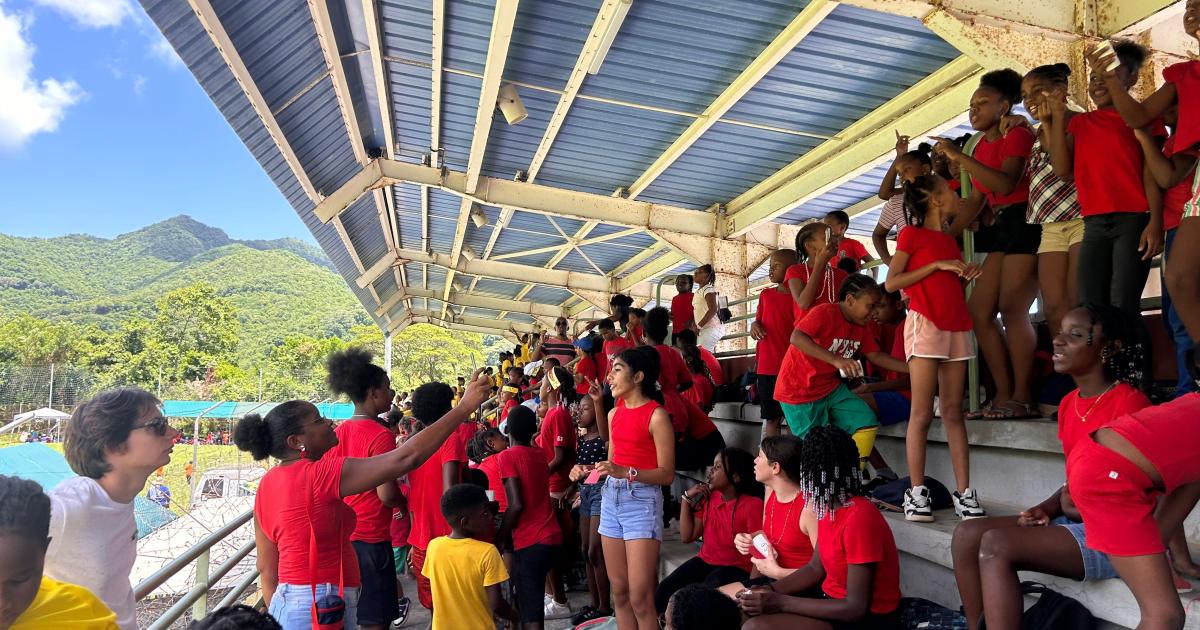 L’association des Francas organise des Olympiades pour les enfants