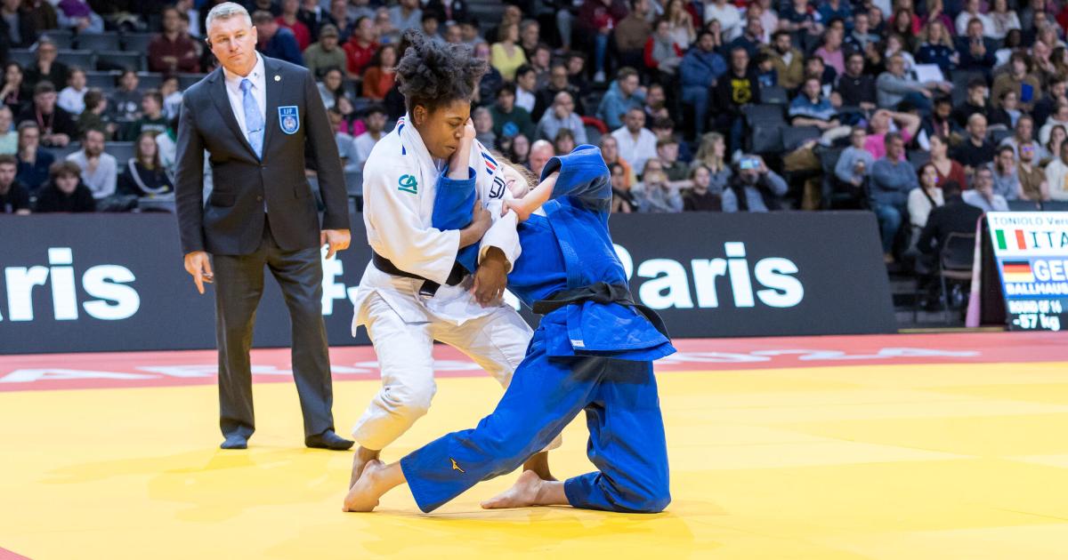 JO 2024 : Sarah-Léonie Cysique, médaillée de bronze au judo !!!