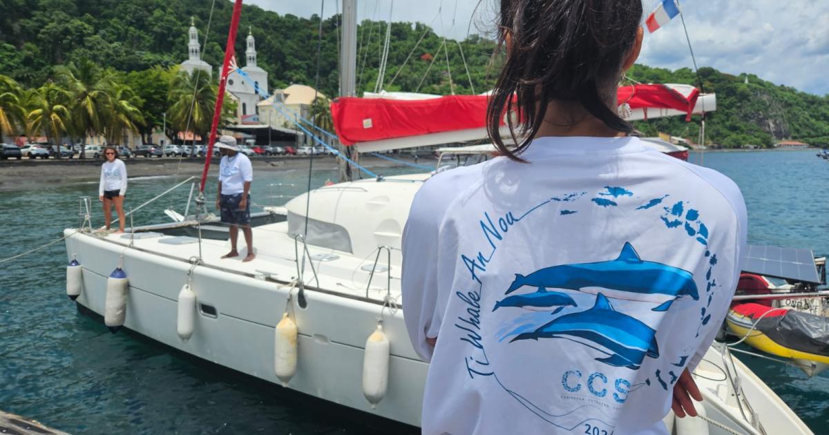 Le préfet de Martinique en expédition en mer avec le CSS