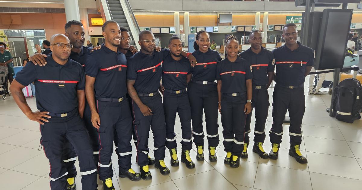     





Dix pompiers martiniquais envoyés en renfort à Paris durant les Jeux Olympiques





