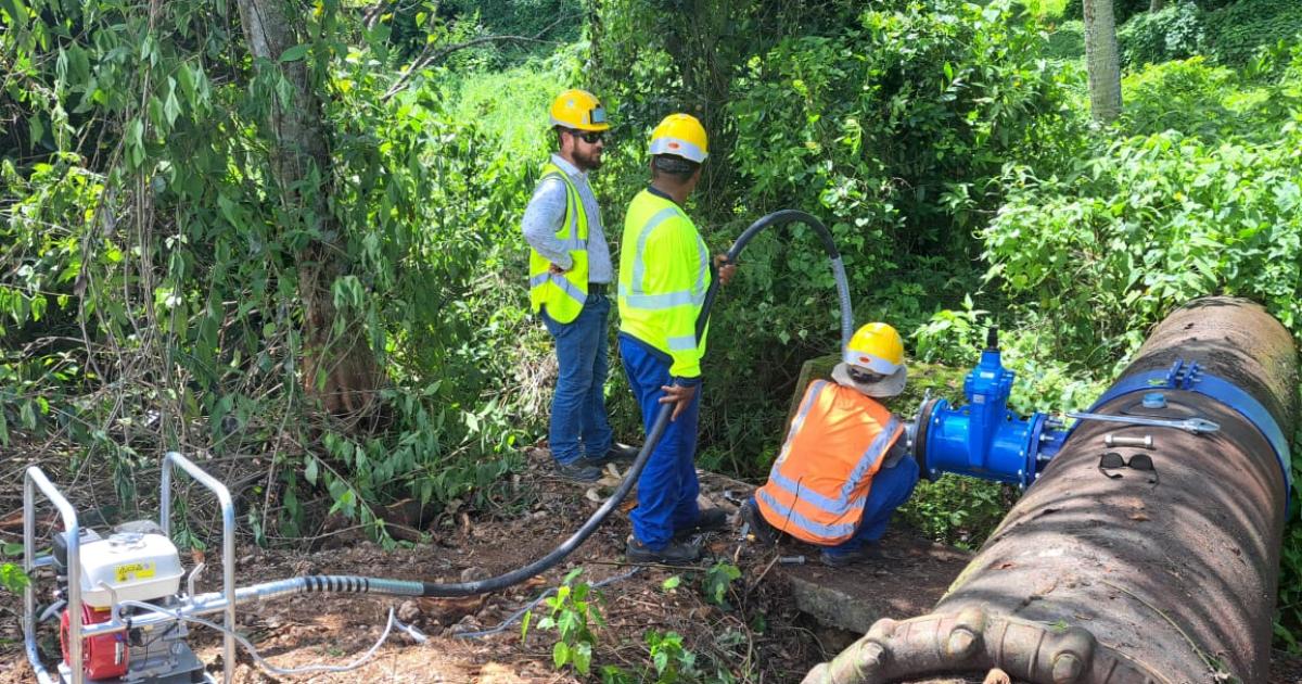 Travaux sur le feeder de Belle-Eau-Cadeau : la distribution de l’eau perturbée
