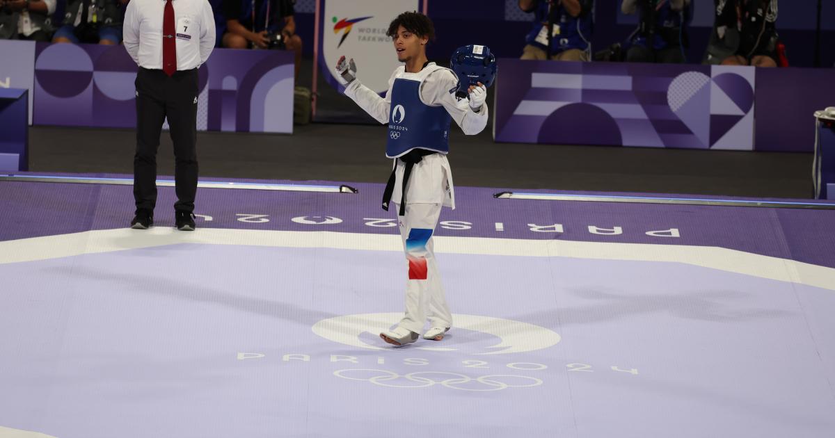 JO 2024 : Cyrian Ravet, Guadeloupéen d'origine, en bronze au Taekwondo !