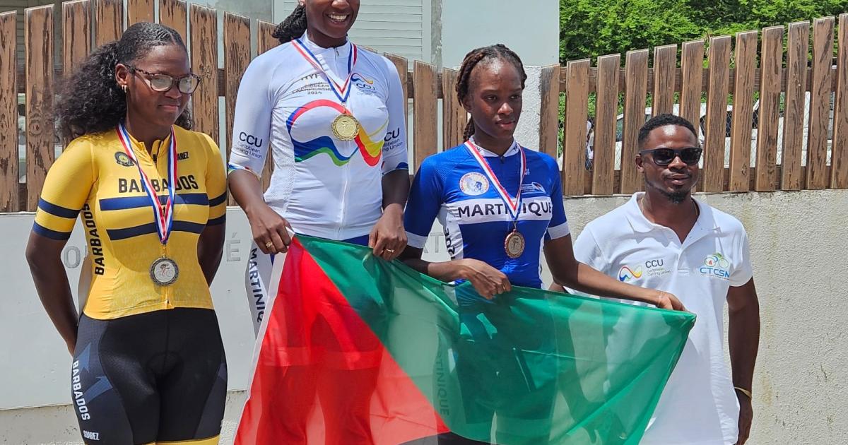CYCLISME. Belle moisson de médailles pour la Martinique au championnat de la Caraïbe U17 et U19