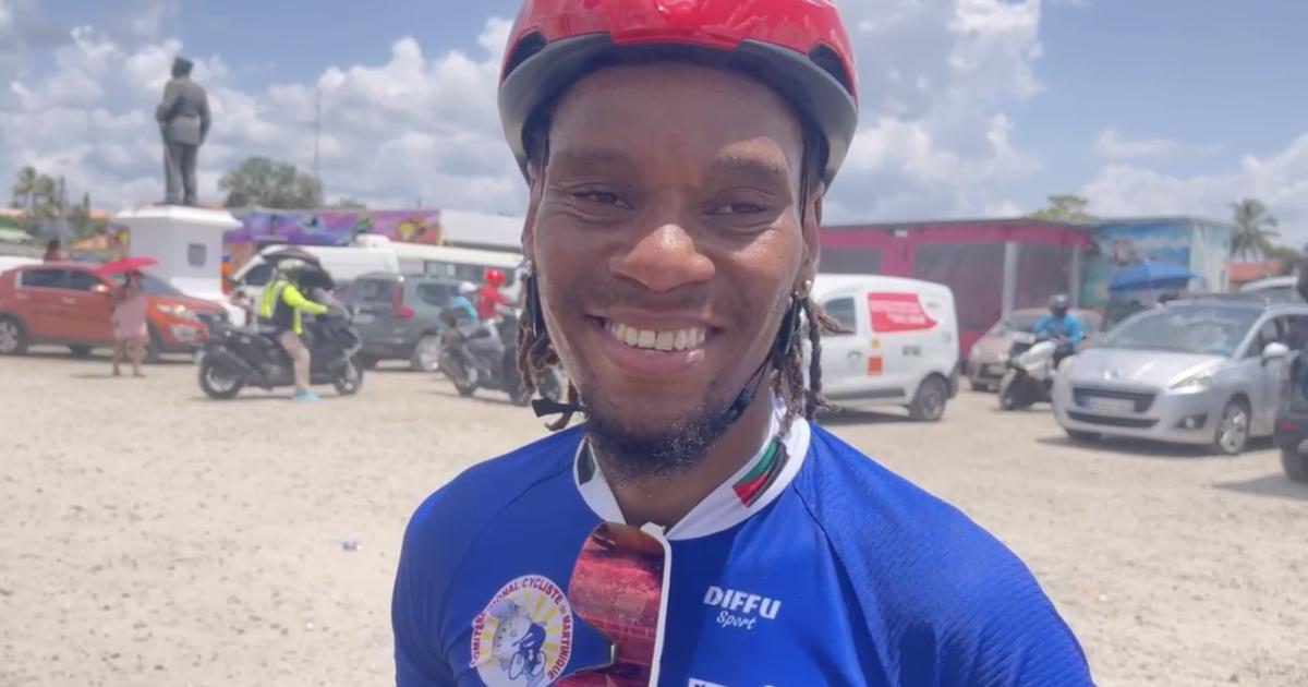 Tour Cycliste de Guyane : le Martiniquais Edwin Nubul, 3ème de la 5ème étape et du général
