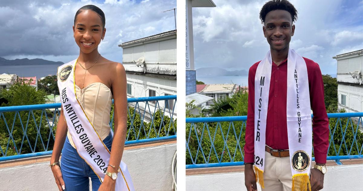 Deux Guyanais couronnés à l’élection de Miss et Mister Antilles-Guyane