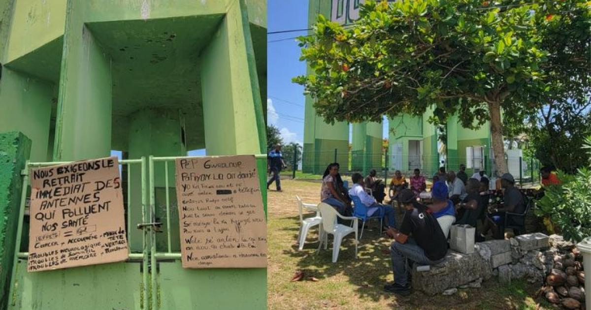 Des Gosiériens et LCDM se mobilisent contre la présence d'antennes relais sur un château d'eau