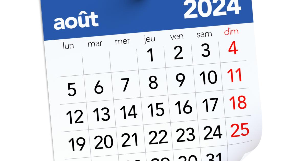 Quels changements en ce mois d’août ?