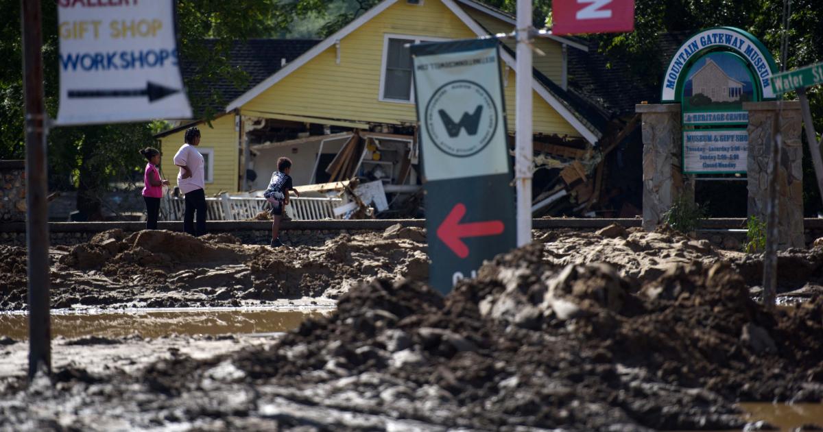 Après l'ouragan Hélène, le sud-est des Etats-Unis évalue les dégâts