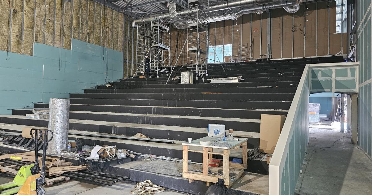 Les toiles du Sud se dévoilent : le chantier du cinéma de Rivière-Salée se poursuit