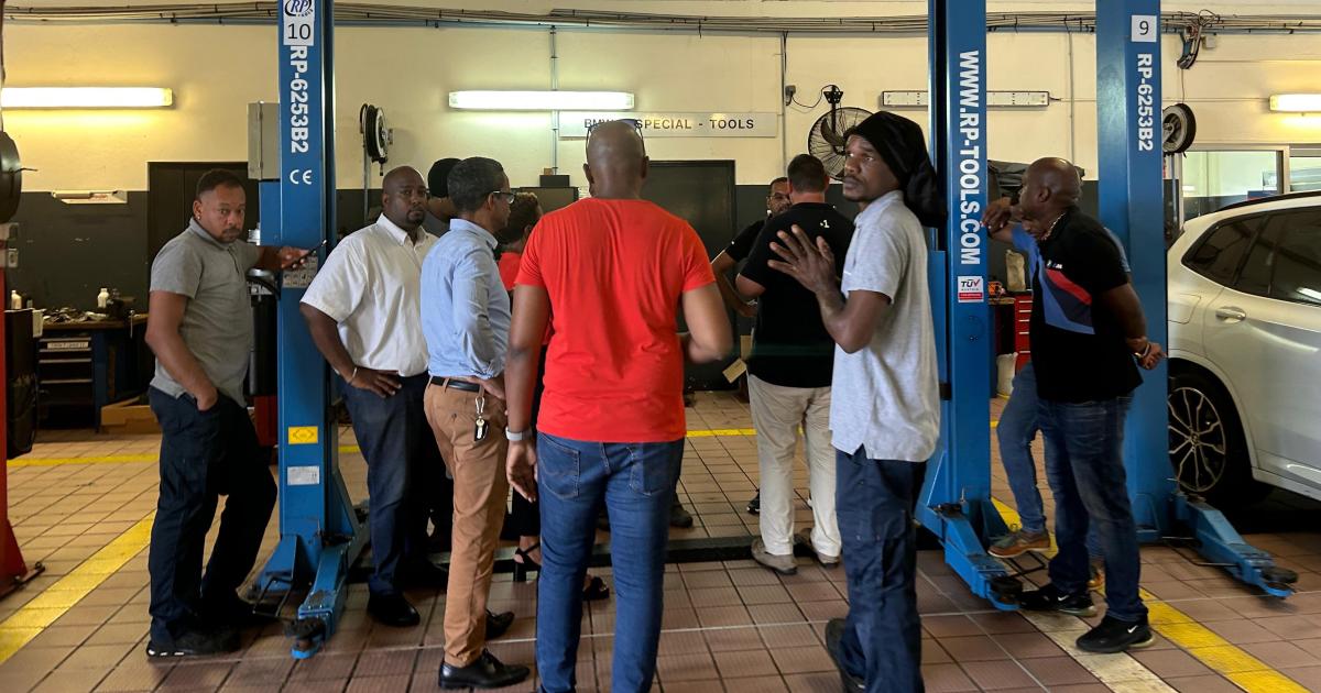 Mobilisation à BMW en Martinique