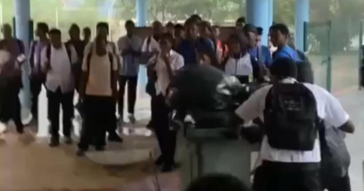 Barrage : Un mineur interpellé devant le lycée Juminer à Lamentin