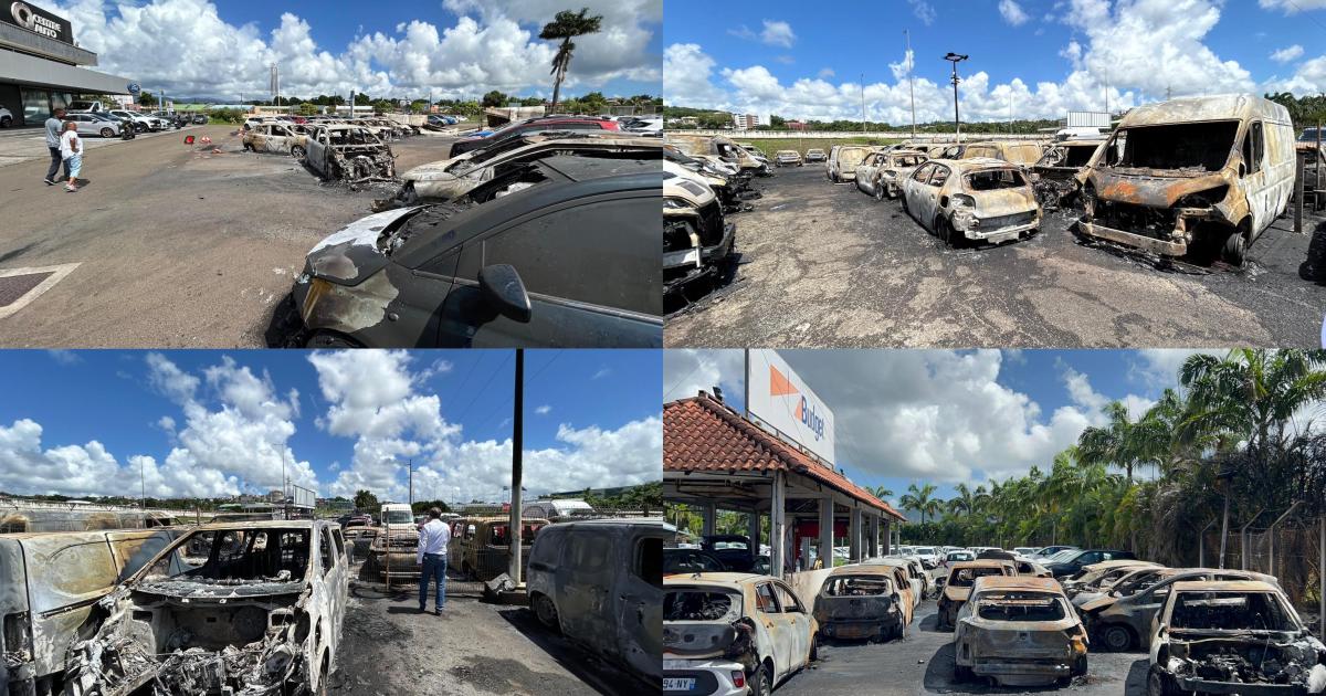     





[EN IMAGES] Des parcs automobiles dévastés, 150 véhicules incendiés dans la nuit 




