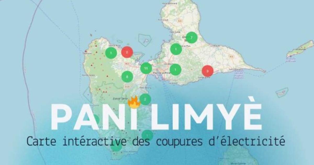 Un site recense en temps réel les coupures d'électricité