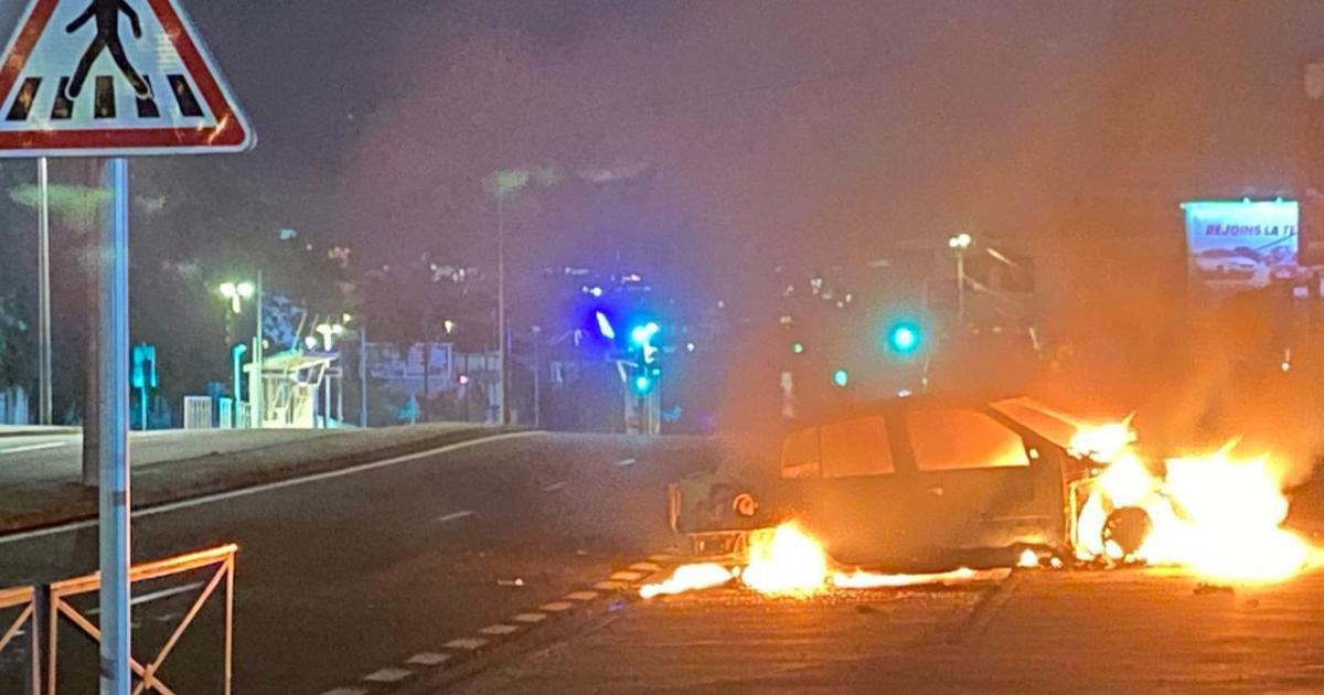 Une nouvelle nuit de violences en Martinique