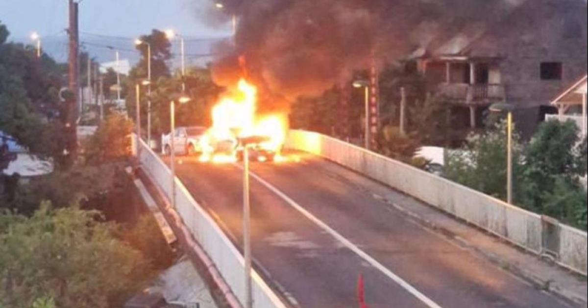 Blocage à Rivière des pères, les forces de l’ordre sur place