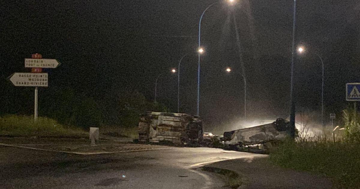 Une nuit plus calme en Martinique, mais des barrages toujours d’actualité