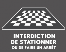 Panneau DAMIER TCSP